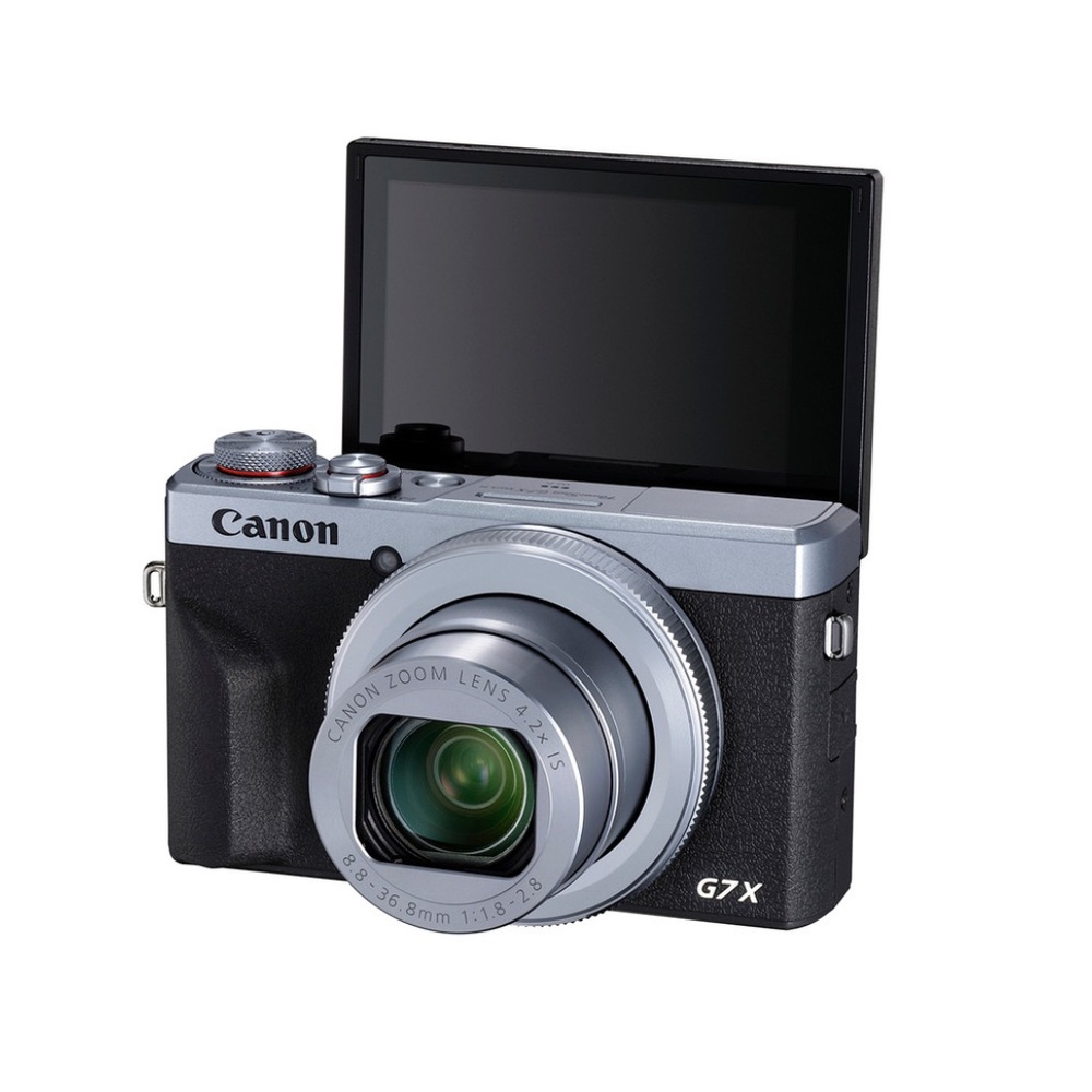 Canon PowerShot G7X Mark III - Silver and Black Camera